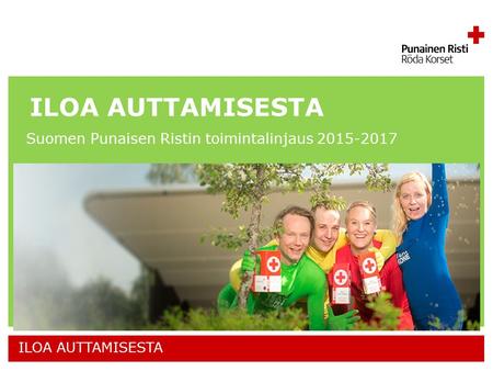 Suomen Punaisen Ristin toimintalinjaus