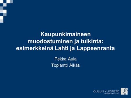 Pekka Aula Topiantti Äikäs