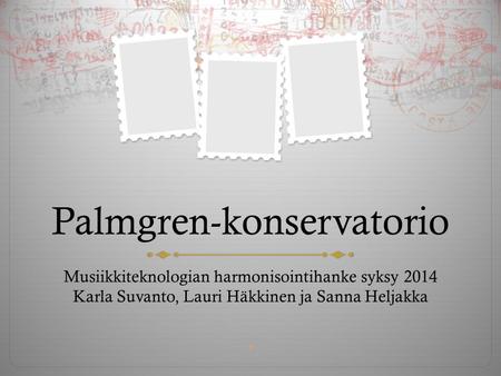 Palmgren-konservatorio