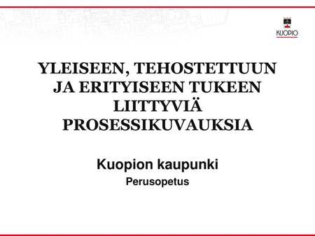 Kuopion kaupunki Perusopetus