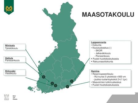 MAASOTAKOULU Lappeenranta Esikunta Koulutuskeskus (-) - SKOR