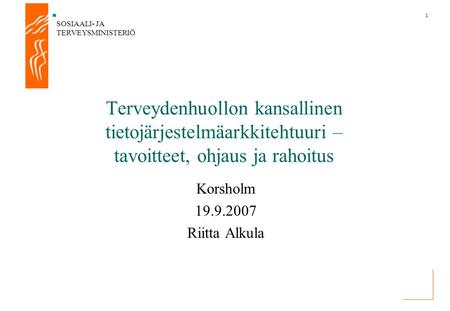 Korsholm Riitta Alkula