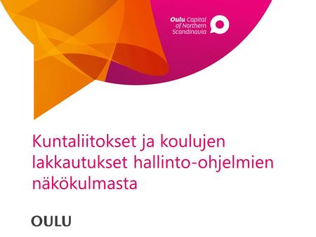Kuntaliitos Haukipudas, Kiiminki, Oulu, Oulunsalo ja Yli-Ii