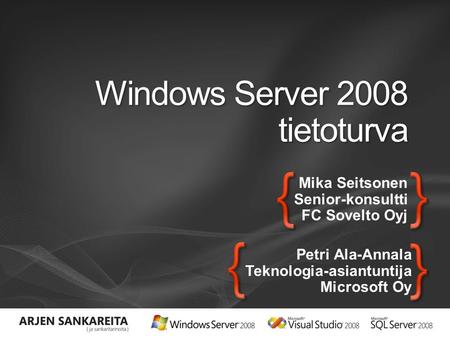 Windows Server 2008 tietoturva