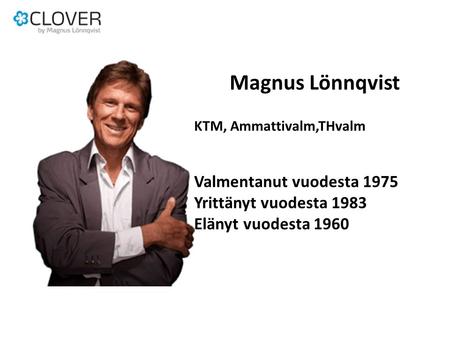 Magnus Lönnqvist KTM, Ammattivalm,THvalm