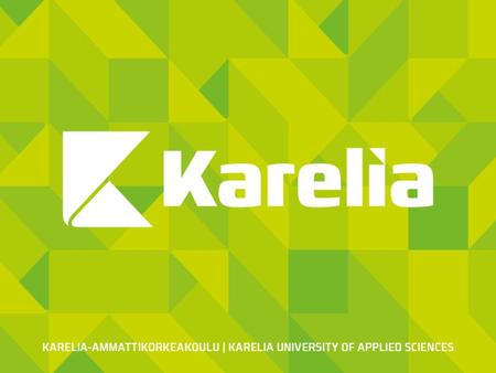 Karelia-amk kehittämisraportti