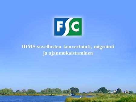 IDMS-sovellusten konvertointi, migrointi ja ajanmukaistaminen.