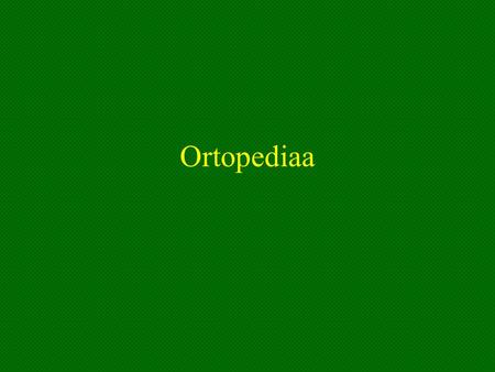 Ortopediaa.