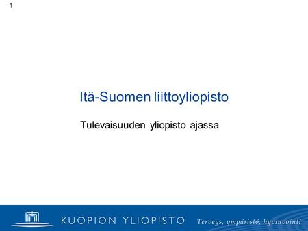 Itä-Suomen liittoyliopisto