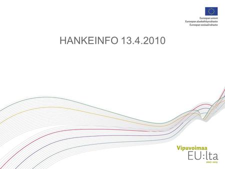 HANKEINFO 13.4.2010.