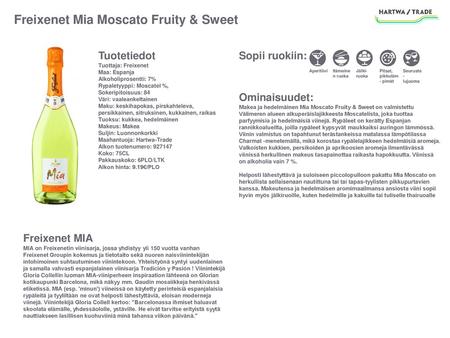 Freixenet Mia Moscato Fruity & Sweet