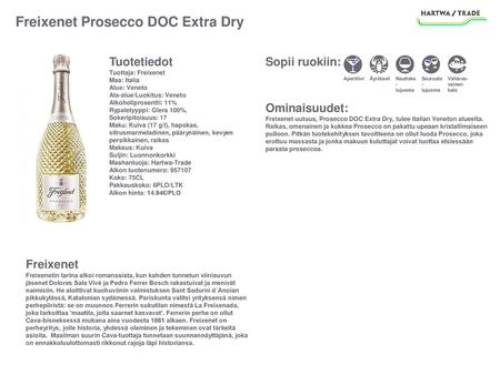 Freixenet Prosecco DOC Extra Dry