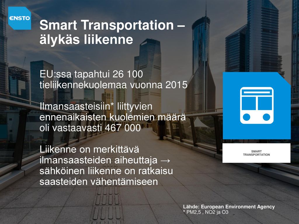 Smart Transportation – älykäs liikenne