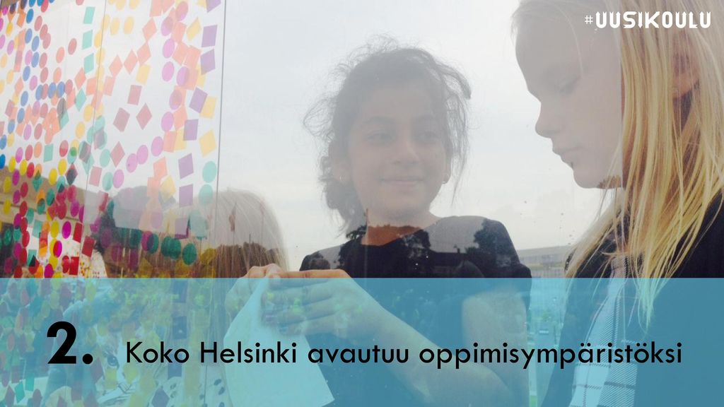 Koko Helsinki avautuu oppimisympäristöksi