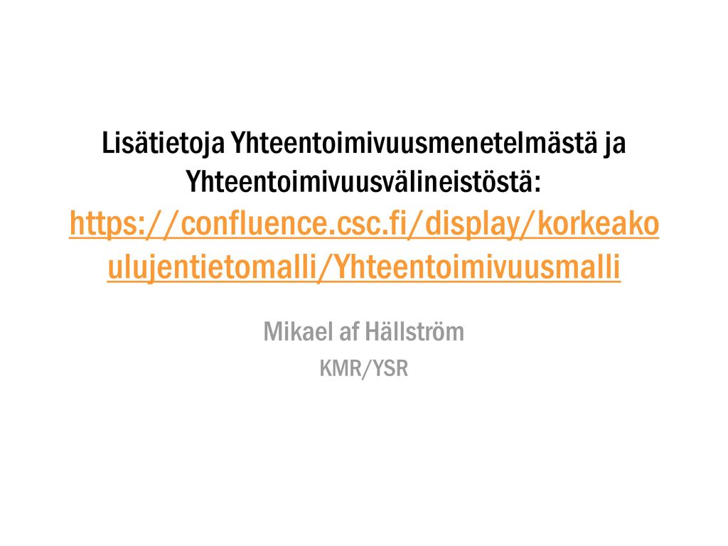 Mikael af Hällström KMR/YSR