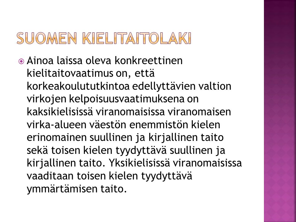 Suomen kielitaitolaki