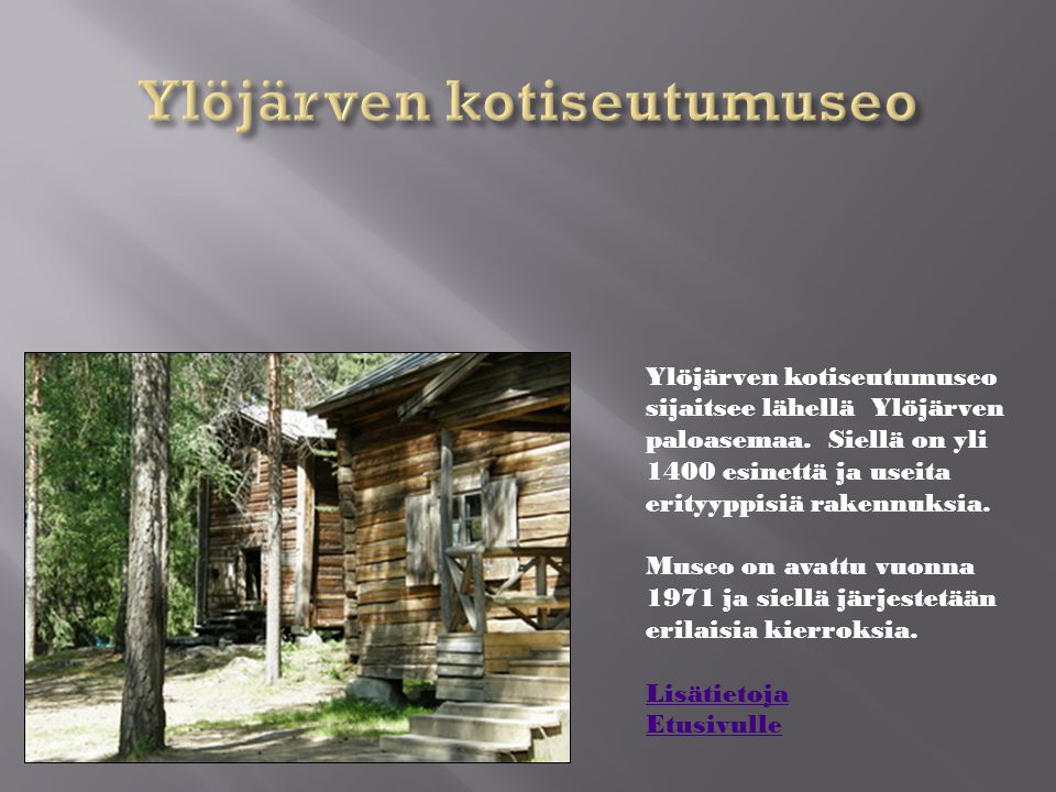 Ylöjärven kotiseutumuseo