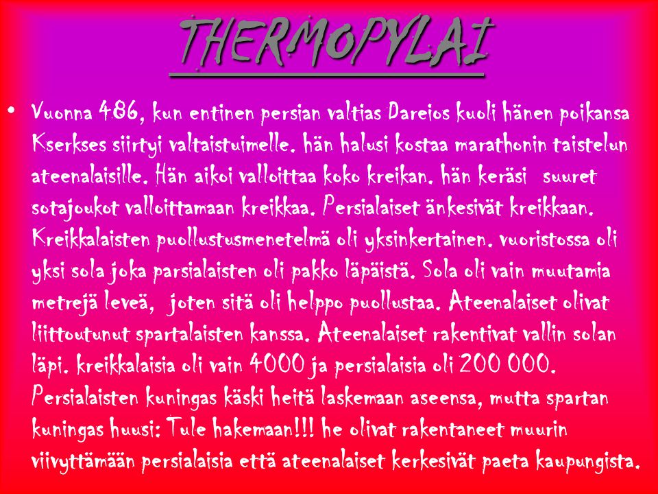 THERMOPYLAI
