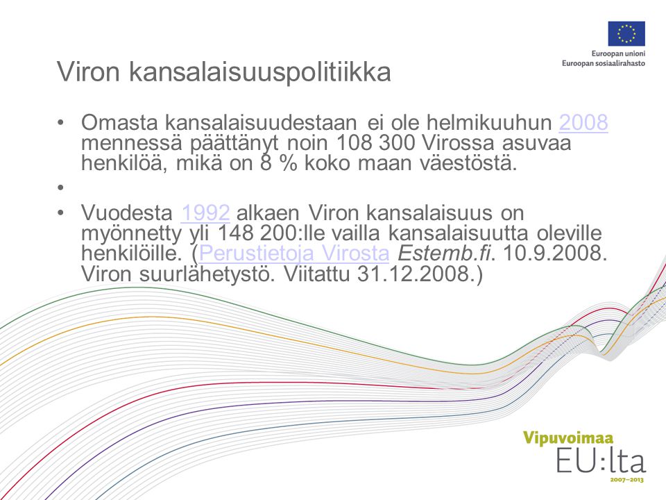 Viron kansalaisuuspolitiikka