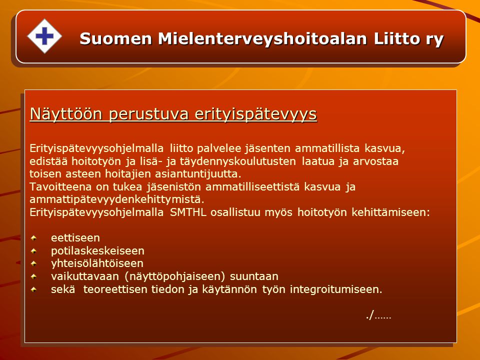 Suomen Mielenterveyshoitoalan Liitto ry