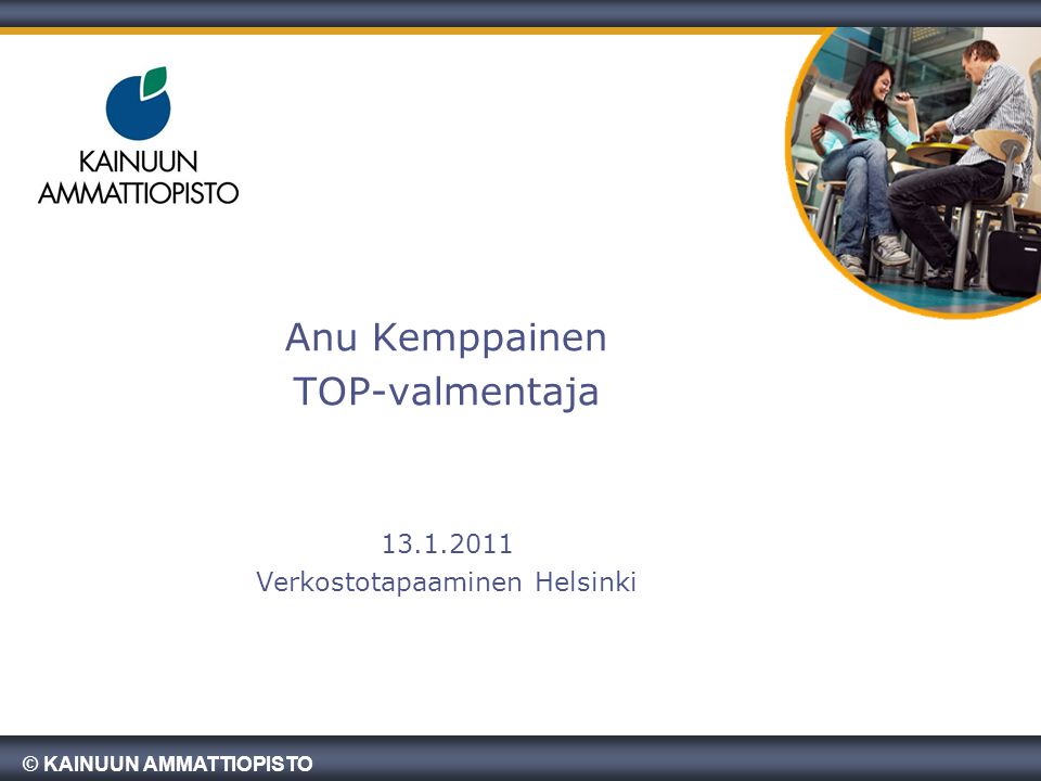 Anu Kemppainen TOP-valmentaja Verkostotapaaminen Helsinki