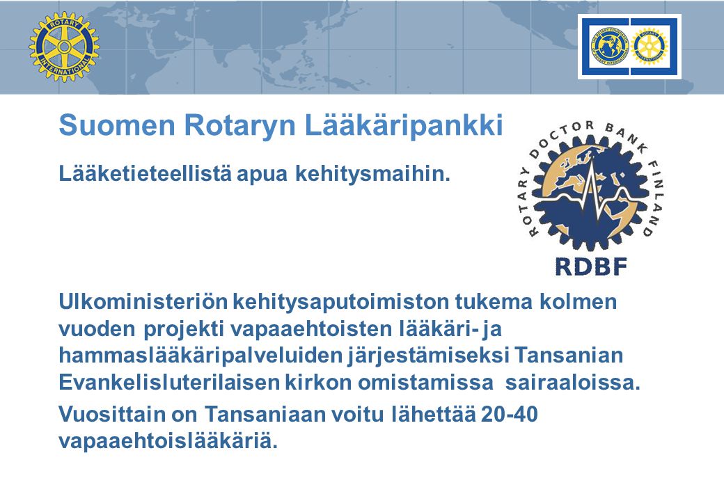 Suomen Rotaryn Lääkäripankki