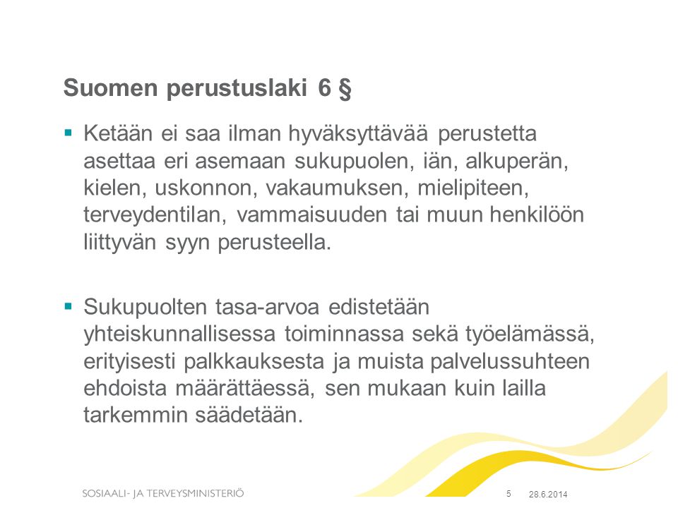 Suomen perustuslaki 6 §