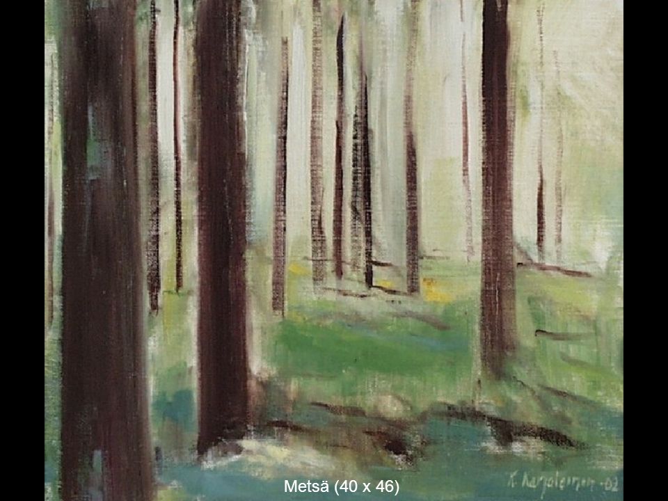 Metsä (40 x 46)