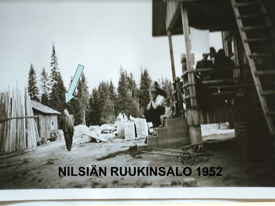 Asutustila 1953 NILSIÄN RUUKINSALO 1952
