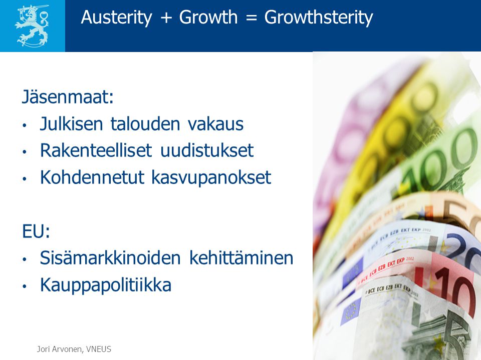 Austerity + Growth = Growthsterity