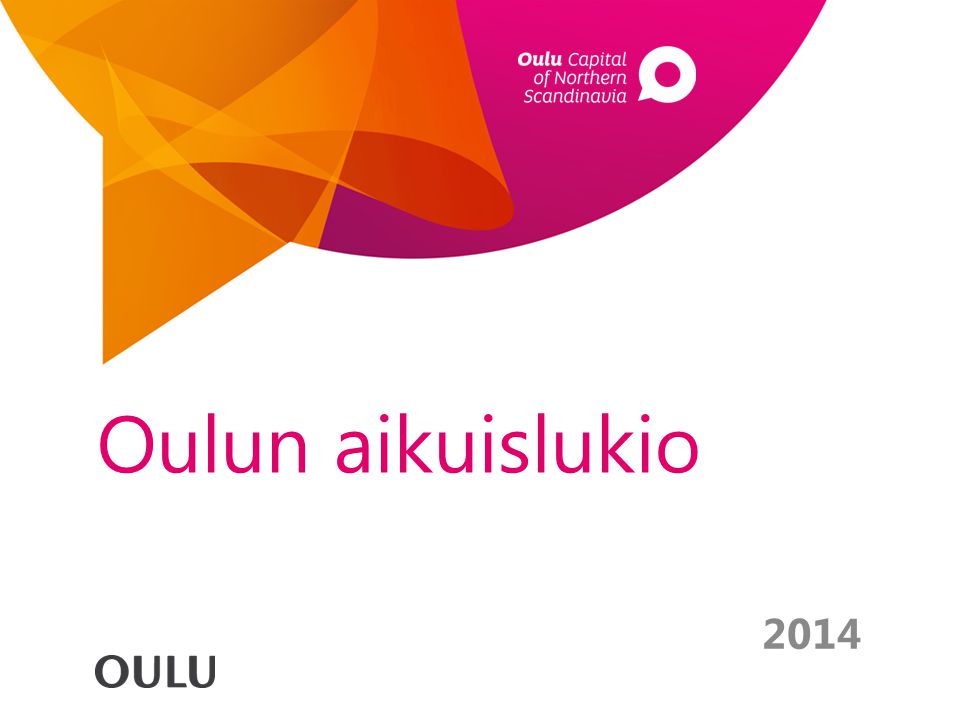 Oulun aikuislukio 2014