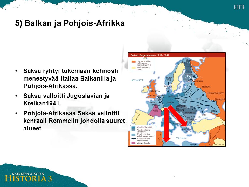 5) Balkan ja Pohjois-Afrikka
