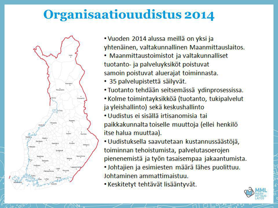 Organisaatiouudistus 2014