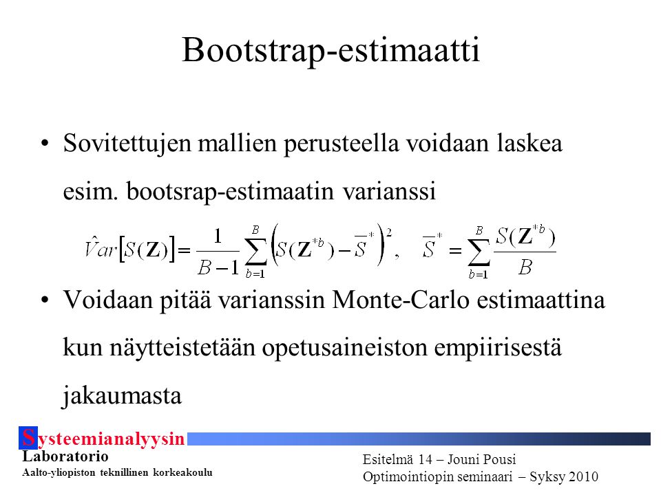 Bootstrap-estimaatti