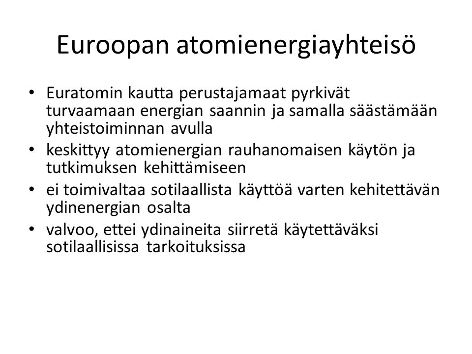 Euroopan atomienergiayhteisö
