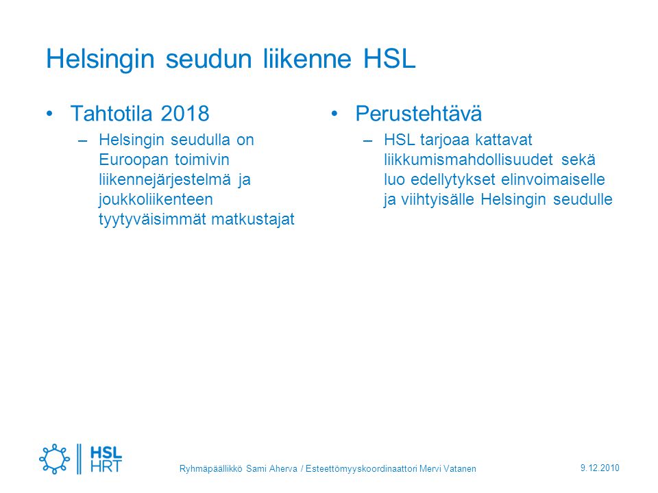 Helsingin seudun liikenne HSL