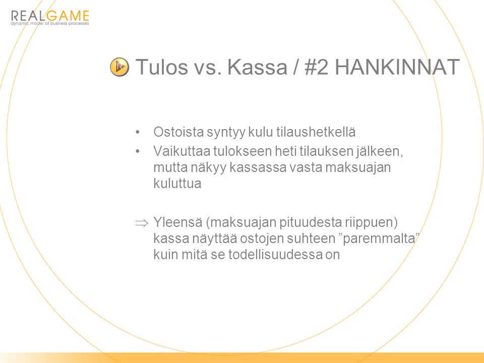 Tulos vs. Kassa / #2 HANKINNAT