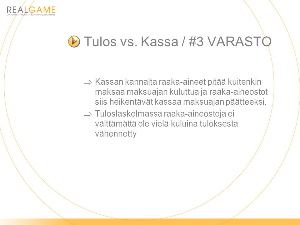Tulos vs. Kassa / #3 VARASTO