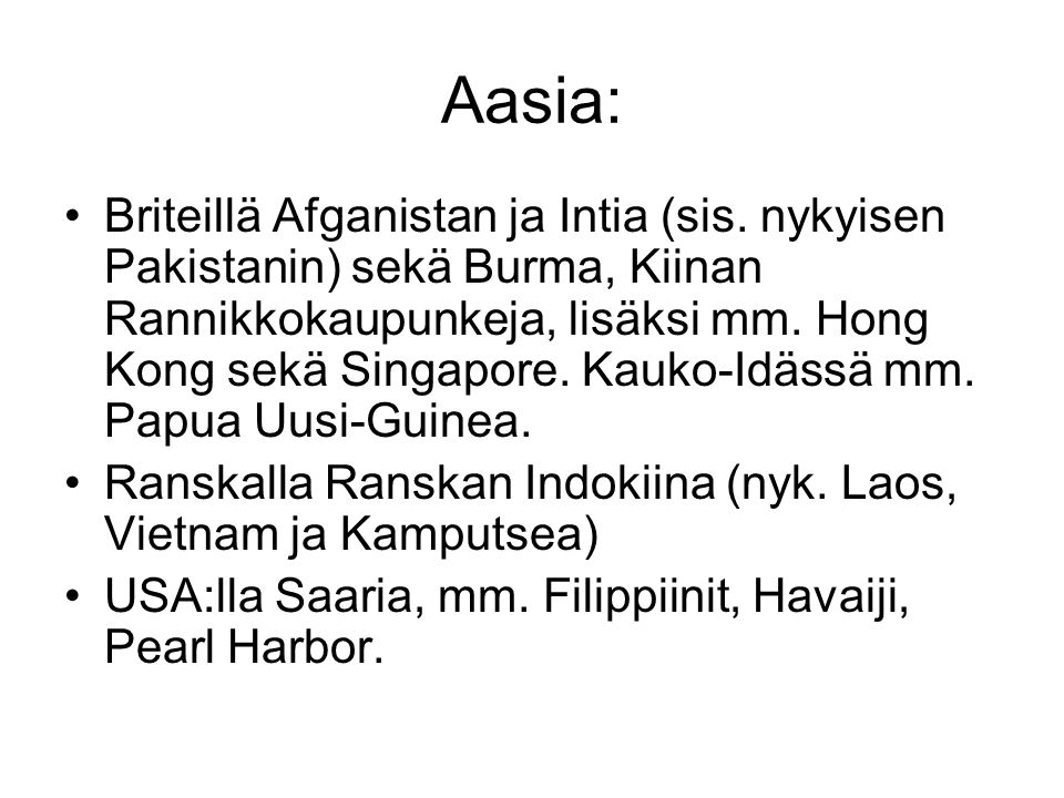 Aasia: