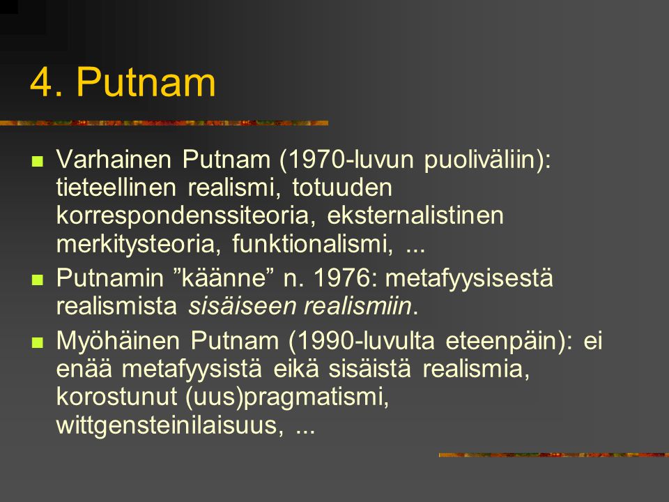 4. Putnam