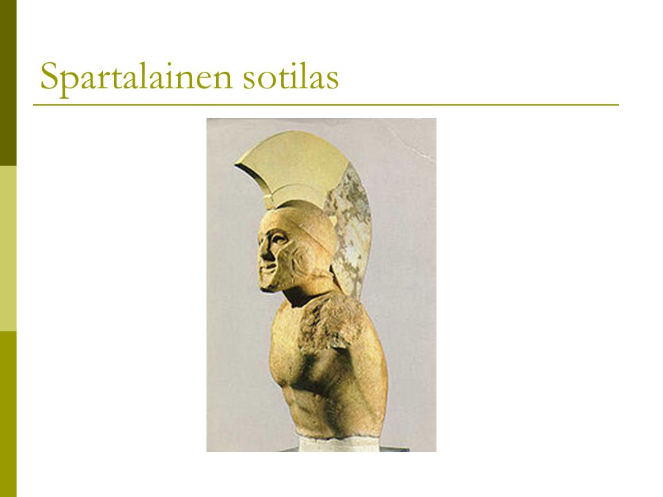 Spartalainen sotilas