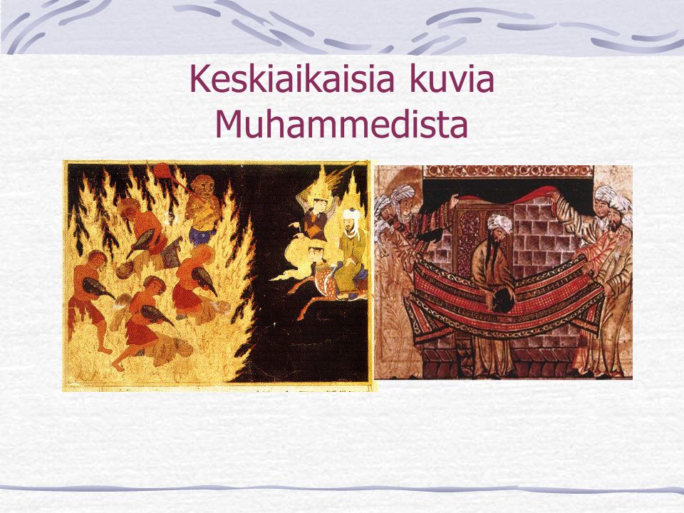 Keskiaikaisia kuvia Muhammedista