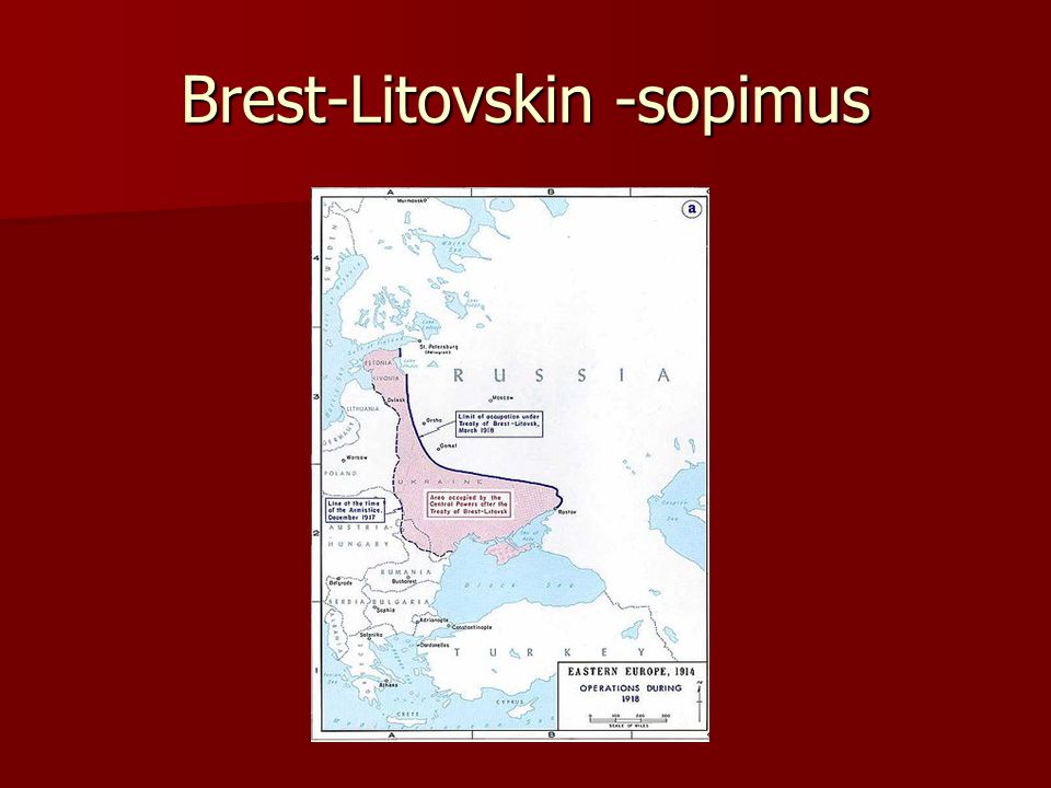 Brest-Litovskin -sopimus