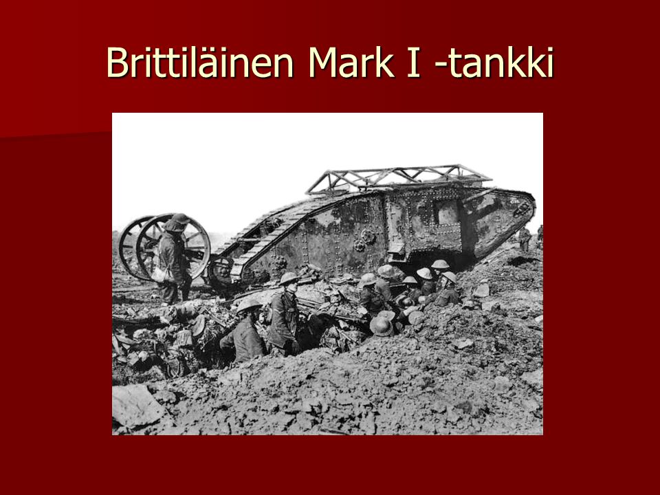 Brittiläinen Mark I -tankki