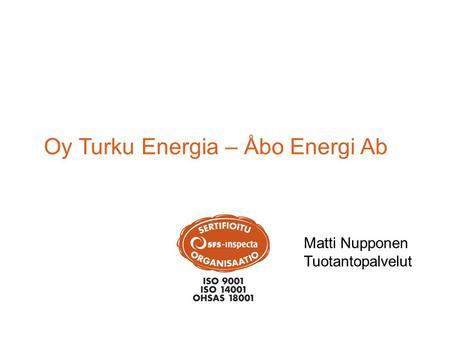 Oy Turku Energia – Åbo Energi Ab