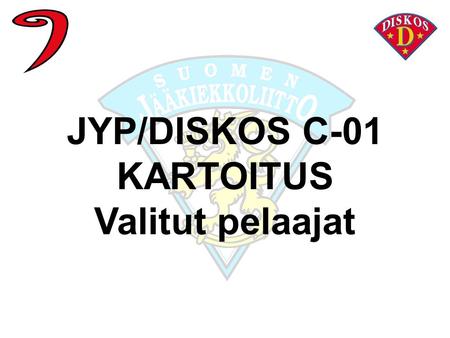 JYP/DISKOS C-01 KARTOITUS