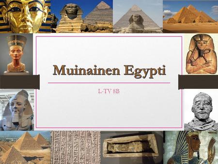 • Djoser – 3. dynastian kuningas rakennutti ensimmäisen pyramidi. • Varsinaisen ensimmäisen pyramidin rakennutti 4. dynastian kuningas Sneferu. • Suurin.