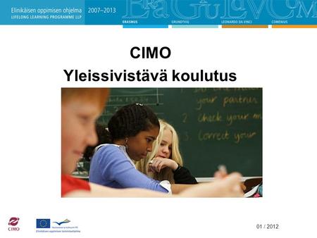 CIMO Yleissivistävä koulutus