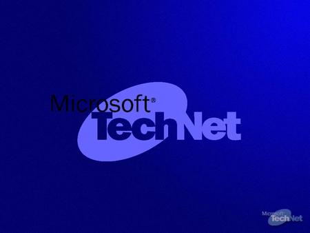 Microsoft ® TechNet Seminaari Kuinka toteuttaa, hallita, tukea ja optimoida Microsoft ohjelmistoja Ari Auvinen Program Manager Microsoft Oy