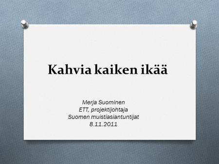 Suomen muistiasiantuntijat